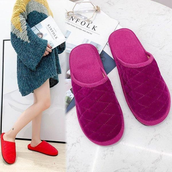 women indoor slippers warm plush lovers home slipper anti slip autumn winter shoes woman house floor soft slient slides, Black
women indoor slippers warm plush lovers home slipper anti slip autumn winter shoes woman house floor soft slient slides, Black