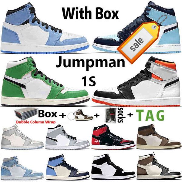 2022 with box jumpman 1 high og 1s mens basketball shoes hyper royal unc university blue lucky green dark mocha pollen men women sneakers
2022 with box jumpman 1 high og 1s mens basketball shoes hyper royal unc university blue lucky green dark mocha pollen men women sneakers