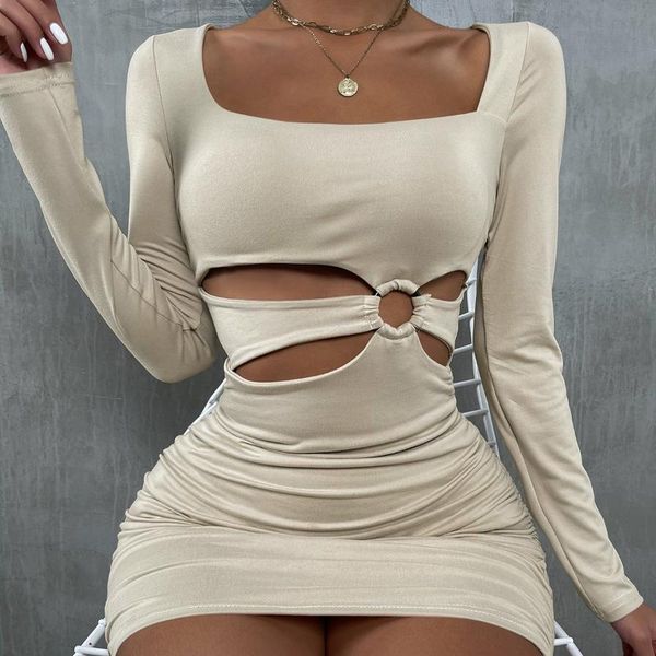 casual dresses harajuku square collar cut out bodycon dress 2021 sheath mini club wear festival women autumn long sleeve short party, Black;gray
casual dresses harajuku square collar cut out bodycon dress 2021 sheath mini club wear festival women autumn long sleeve short party, Black;gray