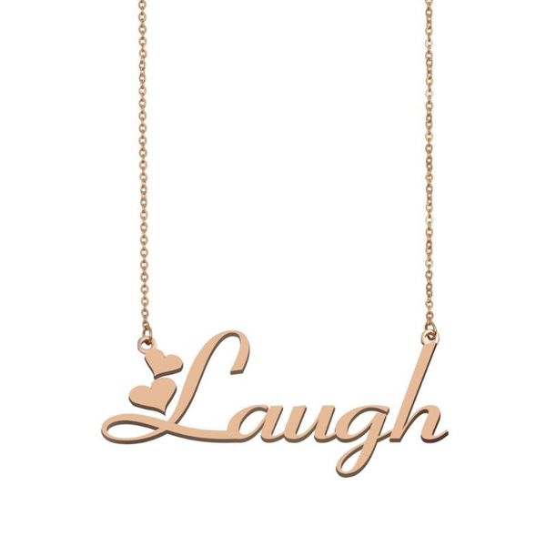 pendant necklaces laugh name necklace , custom for women girls friends birthday wedding christmas mother days gift, Silver
pendant necklaces laugh name necklace , custom for women girls friends birthday wedding christmas mother days gift, Silver