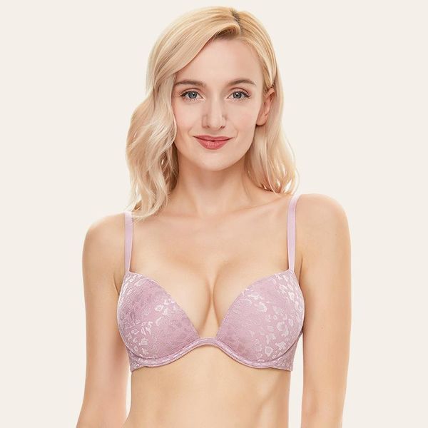 bras wingslove women's push up bra thick cup seamless underwire brassiere soft comfort lingerie underwear, Red;black
bras wingslove women's push up bra thick cup seamless underwire brassiere soft comfort lingerie underwear, Red;black