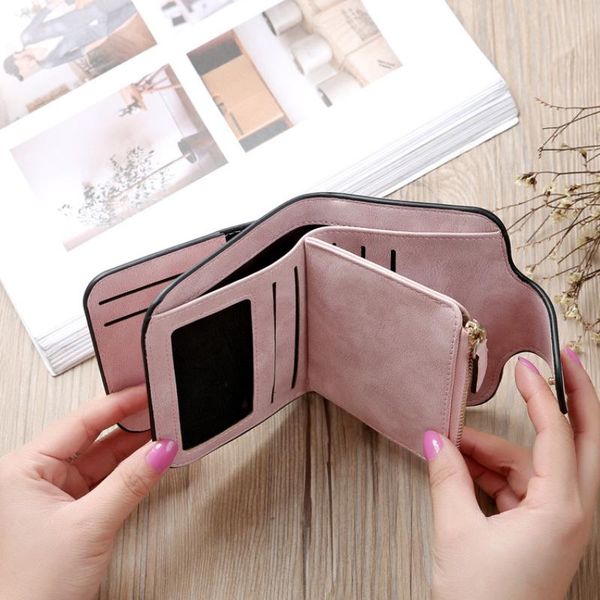 wallets ladies short casual zipper buckle small card bag pocket handbag wallet purse fashion super soft leather women pu, Red;black
wallets ladies short casual zipper buckle small card bag pocket handbag wallet purse fashion super soft leather women pu, Red;black