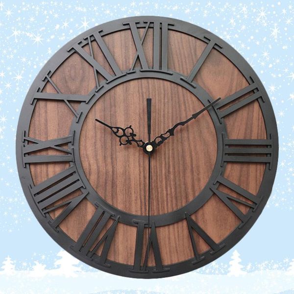 roman digital wall clock simulation wooden number craft acrylic (black shipment without b clocks
roman digital wall clock simulation wooden number craft acrylic (black shipment without b clocks
