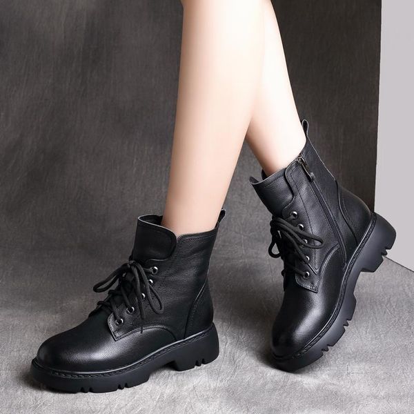 design womens boots ladies street style platform shoes trend original leather cowboy boot spring autumn ankle botas de mujer, Black
design womens boots ladies street style platform shoes trend original leather cowboy boot spring autumn ankle botas de mujer, Black