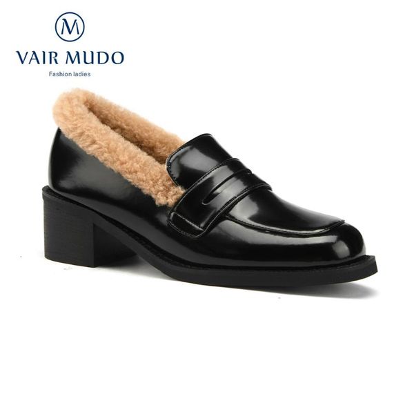 dress shoes vair mudo women pumps autumn winter fashion elegant black wool casual loafers shallow patent leather wm-x411-c
dress shoes vair mudo women pumps autumn winter fashion elegant black wool casual loafers shallow patent leather wm-x411-c