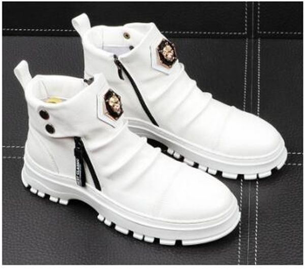 fashion men high british style rrivet shoes men causal luxury shoes red gold blue bottom rubber dress shoes for male, Black
fashion men high british style rrivet shoes men causal luxury shoes red gold blue bottom rubber dress shoes for male, Black