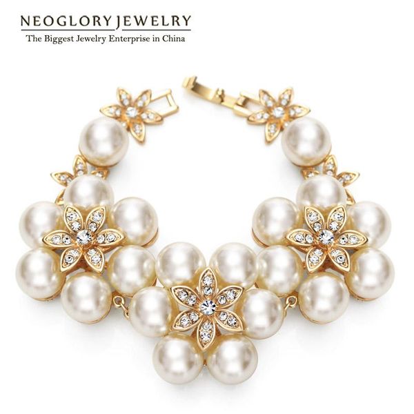 tennis neoglory charm simulated pearl bracelets & bangles fashion light yellow gold color jewelryfor women wedding jewellery gifts, Golden;silver
tennis neoglory charm simulated pearl bracelets & bangles fashion light yellow gold color jewelryfor women wedding jewellery gifts, Golden;silver