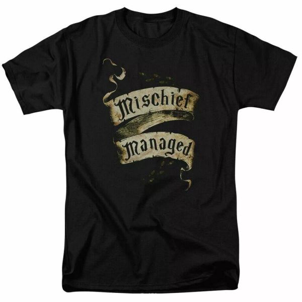 Harry Potter Mischief Managed T Shirt Mens Licensed Wizard Movie Tee Black, White;black
Harry Potter Mischief Managed T Shirt Mens Licensed Wizard Movie Tee Black, White;black