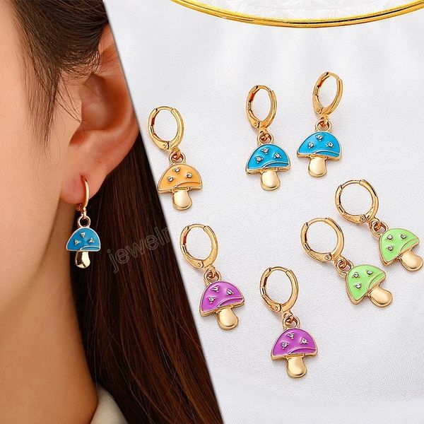 women cute mushroom shape hoop earrings fashion alloy pendant dangle earring girls gifts, Silver
women cute mushroom shape hoop earrings fashion alloy pendant dangle earring girls gifts, Silver