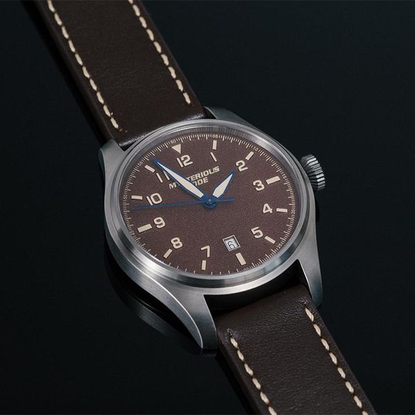 wristwatches 43mm est military watches quartz movement titanium alloy watch 30m waterproof men's european american wristwwatch men, Slivery;brown
wristwatches 43mm est military watches quartz movement titanium alloy watch 30m waterproof men's european american wristwwatch men, Slivery;brown