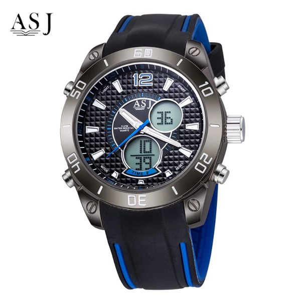 wristwatches asj sports watch men's chronograph analog quartz with date luminous waterproof silicone rubber strap wristswatch for man, Slivery;brown
wristwatches asj sports watch men's chronograph analog quartz with date luminous waterproof silicone rubber strap wristswatch for man, Slivery;brown