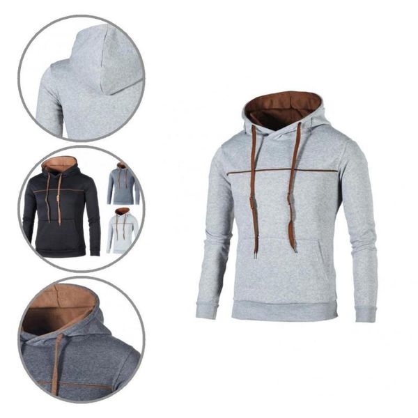 men's sweaters sweatshirt casual male solid color loose-fitting pure hoodie for party men, White;black
men's sweaters sweatshirt casual male solid color loose-fitting pure hoodie for party men, White;black
