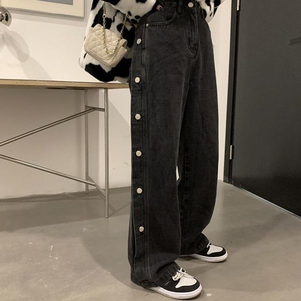 women's jeans woman pants high waist for women spring and autumn loose straight trousers pantalones vaqueros mujer, Blue
women's jeans woman pants high waist for women spring and autumn loose straight trousers pantalones vaqueros mujer, Blue