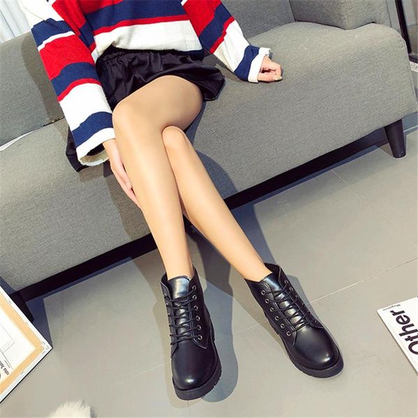 autumn and winter boots 2021 short women's fashion casual round head strap wild leather, Black
autumn and winter boots 2021 short women's fashion casual round head strap wild leather, Black