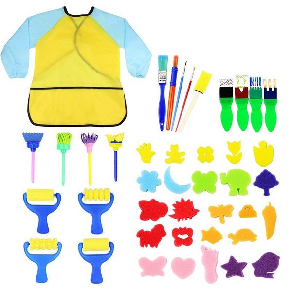 paintings kids early learning sponge painting brushes kit, 42 pieces drawing shapes paint craft for toddlers assorted patte
paintings kids early learning sponge painting brushes kit, 42 pieces drawing shapes paint craft for toddlers assorted patte