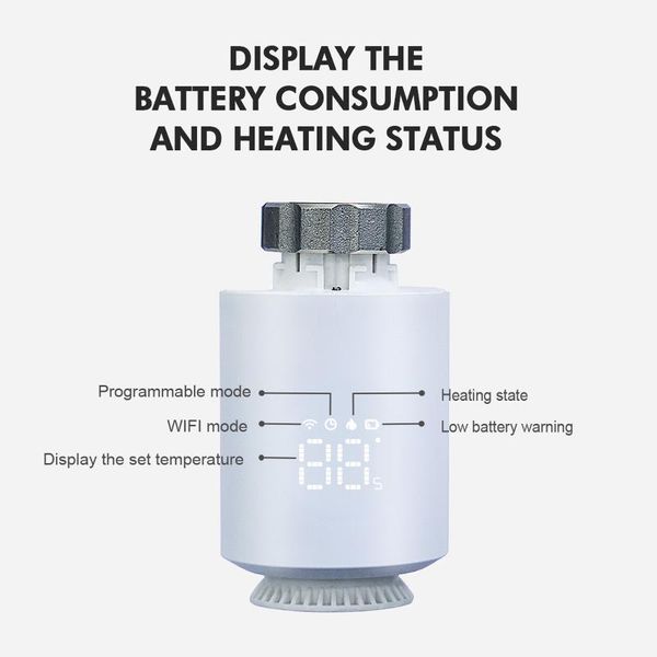 smart home control radiator actuator app indoor programmable thermostatic valve temperature controller
smart home control radiator actuator app indoor programmable thermostatic valve temperature controller