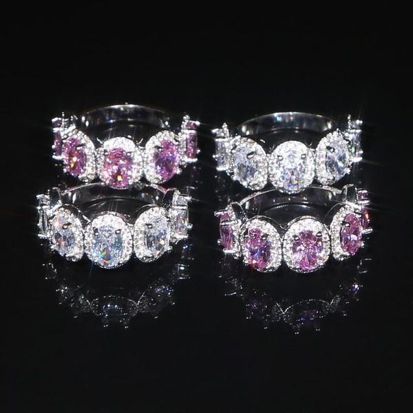 cluster rings oval cz cubic zirconia ring pink clear silver color stack eternity band, Golden;silver
cluster rings oval cz cubic zirconia ring pink clear silver color stack eternity band, Golden;silver