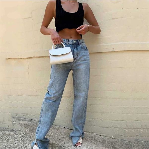 mosimolly washed denim pants jeans women boyfriend jeans casual pants split long pants bottom black jeans 211112, Blue
mosimolly washed denim pants jeans women boyfriend jeans casual pants split long pants bottom black jeans 211112, Blue