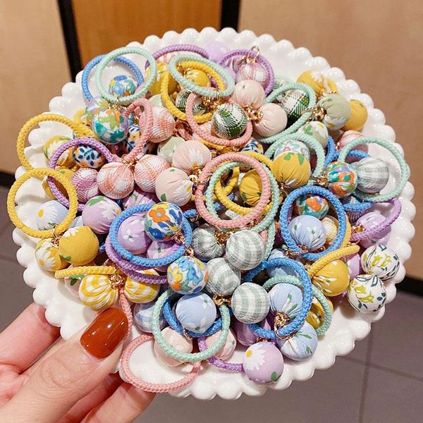 10pcs/set girls cute two print balls scrunchie kids ponytail holder hair bands headband tie fashion accessories, Slivery;white
10pcs/set girls cute two print balls scrunchie kids ponytail holder hair bands headband tie fashion accessories, Slivery;white