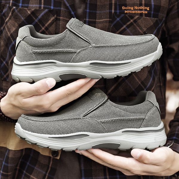 men casual shoes outdoor slip on canvas loafers men 2022 fashion comfortable classic loafers men sneakers walking shoes, Black
men casual shoes outdoor slip on canvas loafers men 2022 fashion comfortable classic loafers men sneakers walking shoes, Black