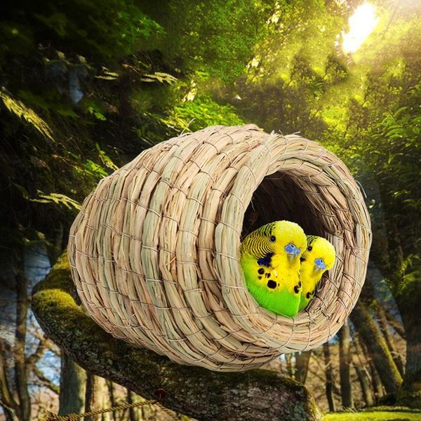 1pc natural handmade straw bird nest pigeon house parrot warm pet bedroom courtyard small animal cages supplies
1pc natural handmade straw bird nest pigeon house parrot warm pet bedroom courtyard small animal cages supplies