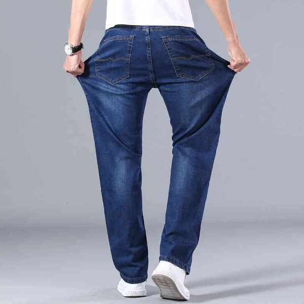 Men's Jeans Classic Thin Blue Advanced Stretch Loose Straight Denim Trousers Male Brand Pants Plus Size 40 42 44 CX200824 KD4Z
Men's Jeans Classic Thin Blue Advanced Stretch Loose Straight Denim Trousers Male Brand Pants Plus Size 40 42 44 CX200824 KD4Z