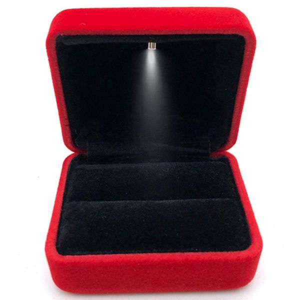 jewelry pouches, bags the first led ring box with light wedding earring flannel, Pink;blue
jewelry pouches, bags the first led ring box with light wedding earring flannel, Pink;blue