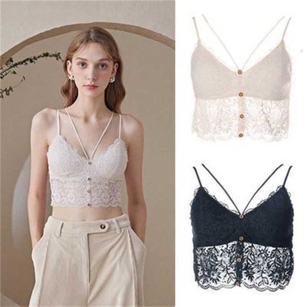 summer small suspender lace hollow bra back vest with cushion button underwear comfortable, Red;black
summer small suspender lace hollow bra back vest with cushion button underwear comfortable, Red;black