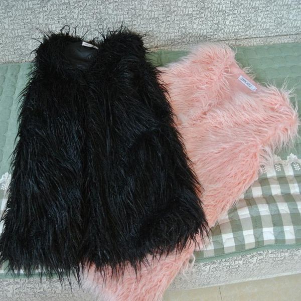 medium and long imitation beach wool fur waistcoat with warm vest for lady faux coat coats jackets women women's &, Black
medium and long imitation beach wool fur waistcoat with warm vest for lady faux coat coats jackets women women's &, Black