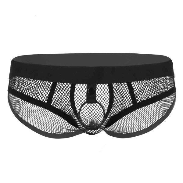 iefiel mens see through fishnet lingerie low rise elastic waist open bulge pouch bikini briefs underwear with metal o-ring, Black;white
iefiel mens see through fishnet lingerie low rise elastic waist open bulge pouch bikini briefs underwear with metal o-ring, Black;white
