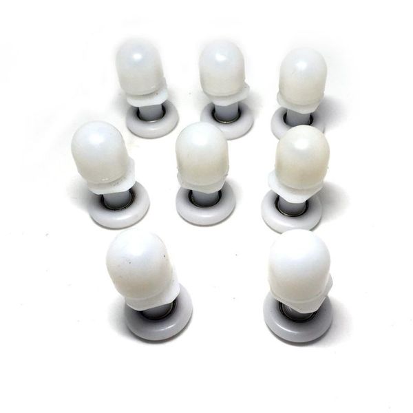 8pcs single shower door enclosures rollers runners wheels pulleys 25mm dia (roller dimeter 25mm) other hardware
8pcs single shower door enclosures rollers runners wheels pulleys 25mm dia (roller dimeter 25mm) other hardware