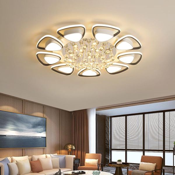 ceiling lights white modern led fixture with remote for living dining room home bedroom plafon lamp crystal lighting lustre 
ceiling lights white modern led fixture with remote for living dining room home bedroom plafon lamp crystal lighting lustre