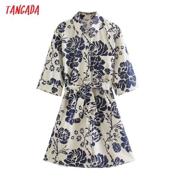tangada fashion women flowers print shirt dress short sleeve office ladies mini dress with slash 5z234 210609, Black;gray
tangada fashion women flowers print shirt dress short sleeve office ladies mini dress with slash 5z234 210609, Black;gray