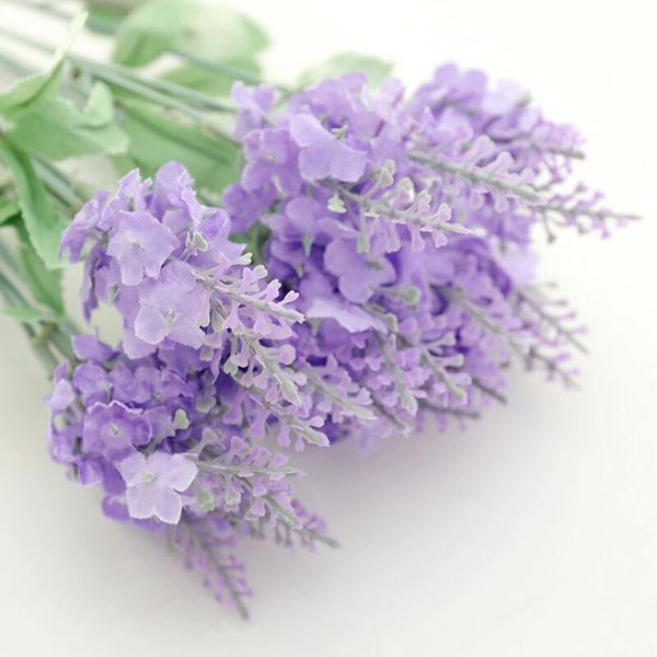 decorative flowers & wreaths 10 head provence lavender artificial flower with green leaves silk fake bouquet party wedding home decor c
decorative flowers & wreaths 10 head provence lavender artificial flower with green leaves silk fake bouquet party wedding home decor c