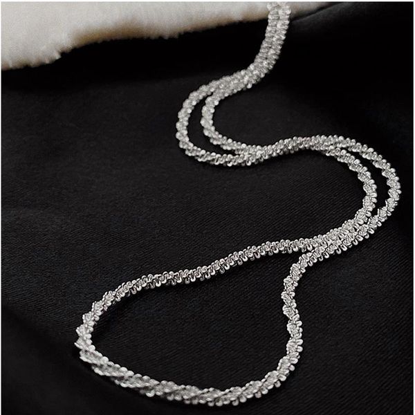 trend french romantic style glitter clavicle chain personality bohemian silver color necklaces prom accessories girl link chokers, Golden;silver
trend french romantic style glitter clavicle chain personality bohemian silver color necklaces prom accessories girl link chokers, Golden;silver