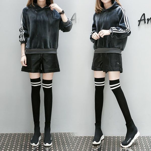 women's hoodies & sweatshirts ins plus size 4xl 5xl women clothing spring hooded sweatshirt velvet loose all-match shirt female fashio, Black
women's hoodies & sweatshirts ins plus size 4xl 5xl women clothing spring hooded sweatshirt velvet loose all-match shirt female fashio, Black