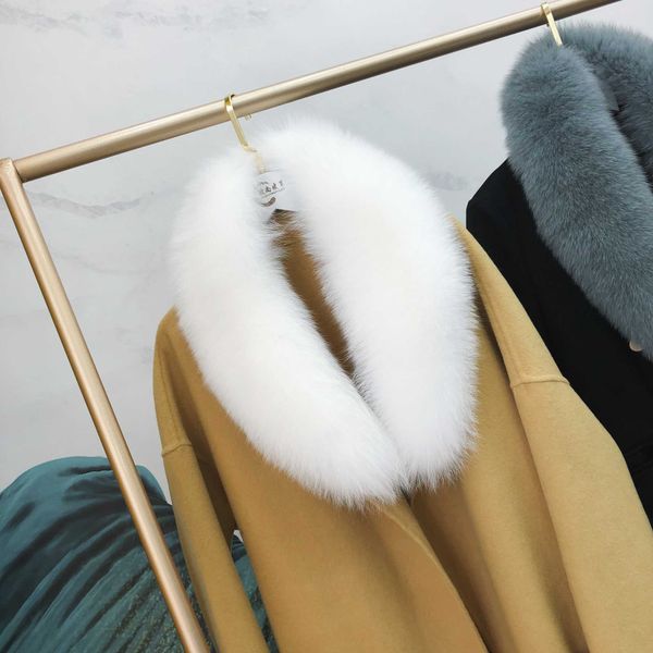 ms.minshu genuine fox fur collar scarf for women winter fox fur scarf 100% natural fox skin collar neck warmer custom made h0923, Silver
ms.minshu genuine fox fur collar scarf for women winter fox fur scarf 100% natural fox skin collar neck warmer custom made h0923, Silver