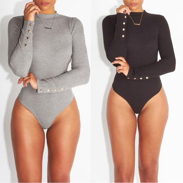 women's jumpsuits & rompers autumn solid elastic bodysuit khaki grey black burgundy long sleeve round neck jumpsuit women fashion, Black;white
women's jumpsuits & rompers autumn solid elastic bodysuit khaki grey black burgundy long sleeve round neck jumpsuit women fashion, Black;white