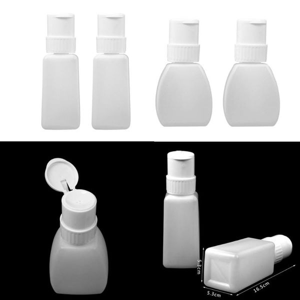 2pcs/set plastic nail polish remover liquid press pump dispenser botte art uv gel cleaner refillable bottles tool storage & jars
2pcs/set plastic nail polish remover liquid press pump dispenser botte art uv gel cleaner refillable bottles tool storage & jars