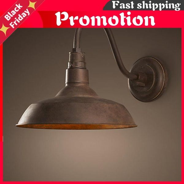 retro vintage wall mounted lamp loft industrial rust american style outdoor indoor light luminaire corridor aisel bar waterproof
retro vintage wall mounted lamp loft industrial rust american style outdoor indoor light luminaire corridor aisel bar waterproof