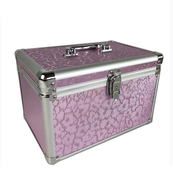 cosmetic bags & cases 30cm aluminum women makeup bag large capacity professional organizer for cosmetics fashion toiletry suitcases
cosmetic bags & cases 30cm aluminum women makeup bag large capacity professional organizer for cosmetics fashion toiletry suitcases