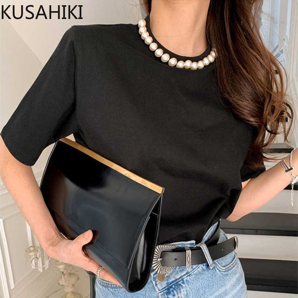 kusahiki graphic t shirts korean beads o-neck short sleeve women tee spring summer elegant graphic tshirts femme 6f703 210602, White
kusahiki graphic t shirts korean beads o-neck short sleeve women tee spring summer elegant graphic tshirts femme 6f703 210602, White