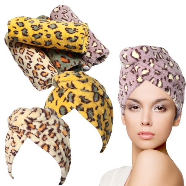 shower caps candy color soft microfiber hair towel wrap leopard print water absorbing dry hat bath cap head scarf
shower caps candy color soft microfiber hair towel wrap leopard print water absorbing dry hat bath cap head scarf