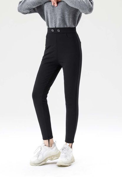 women's pants & capris winter women duck down high waist skinny warm formal cotton elastic casual trousers, Black;white
women's pants & capris winter women duck down high waist skinny warm formal cotton elastic casual trousers, Black;white