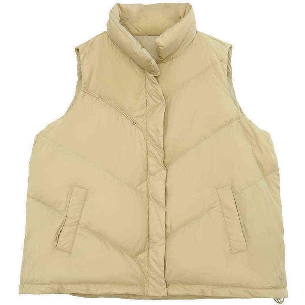 2021 winter down vest female slim stand collar sleeveless versatile 90 white duck et warm coat, Black;white
2021 winter down vest female slim stand collar sleeveless versatile 90 white duck et warm coat, Black;white