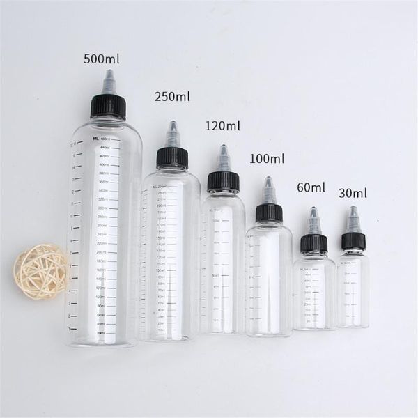 5pcs 30ml/60ml/100ml/120ml/250ml plastic liquid capacity dropper bottles e pet tattoo pigment ink containers storage & jars
5pcs 30ml/60ml/100ml/120ml/250ml plastic liquid capacity dropper bottles e pet tattoo pigment ink containers storage & jars