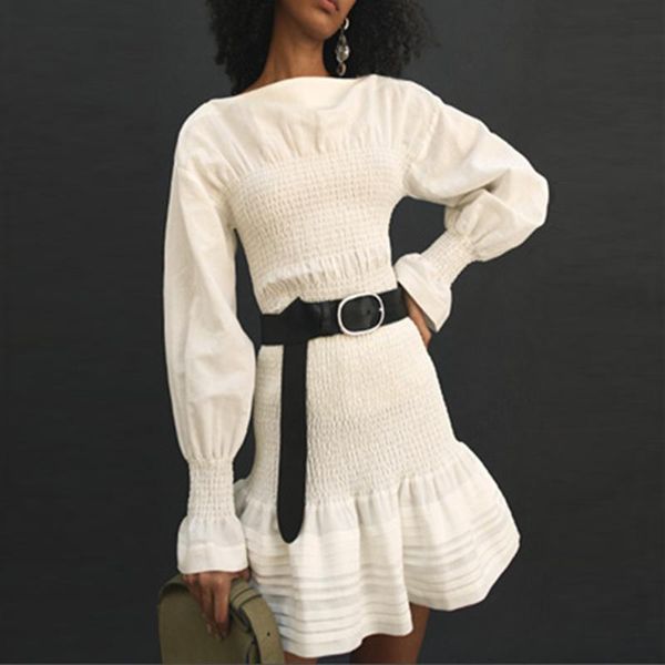 casual dresses women linen dress long flare sleeve white black high waist tunic stretch mini, Black;gray
casual dresses women linen dress long flare sleeve white black high waist tunic stretch mini, Black;gray