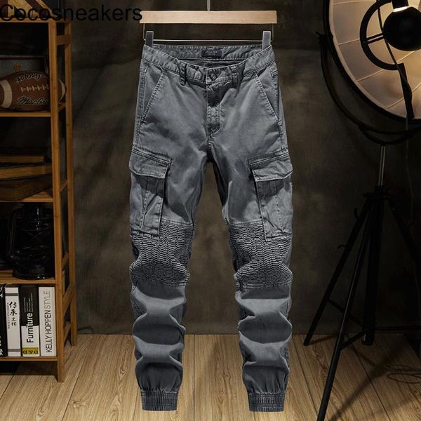 men's pants vintage heavy washed wrinkled overalls outdoor slim fit casual control, Black
men's pants vintage heavy washed wrinkled overalls outdoor slim fit casual control, Black