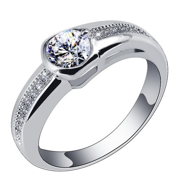 wedding rings huaqi classic simple design 1ct cubic zirconia forever ring bijoux birthday gift, Slivery;golden
wedding rings huaqi classic simple design 1ct cubic zirconia forever ring bijoux birthday gift, Slivery;golden