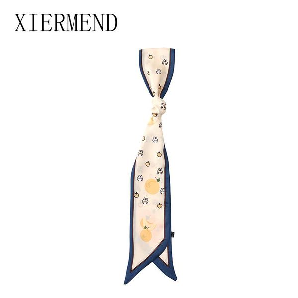 scarves 2021 summer 140*9 fruit long scarf silk female wrist tie hair ribbon bag belt bel tfor women, Blue;gray
scarves 2021 summer 140*9 fruit long scarf silk female wrist tie hair ribbon bag belt bel tfor women, Blue;gray